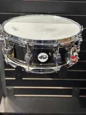 DW 5.5x14 Black Nickel Over Brass Snare